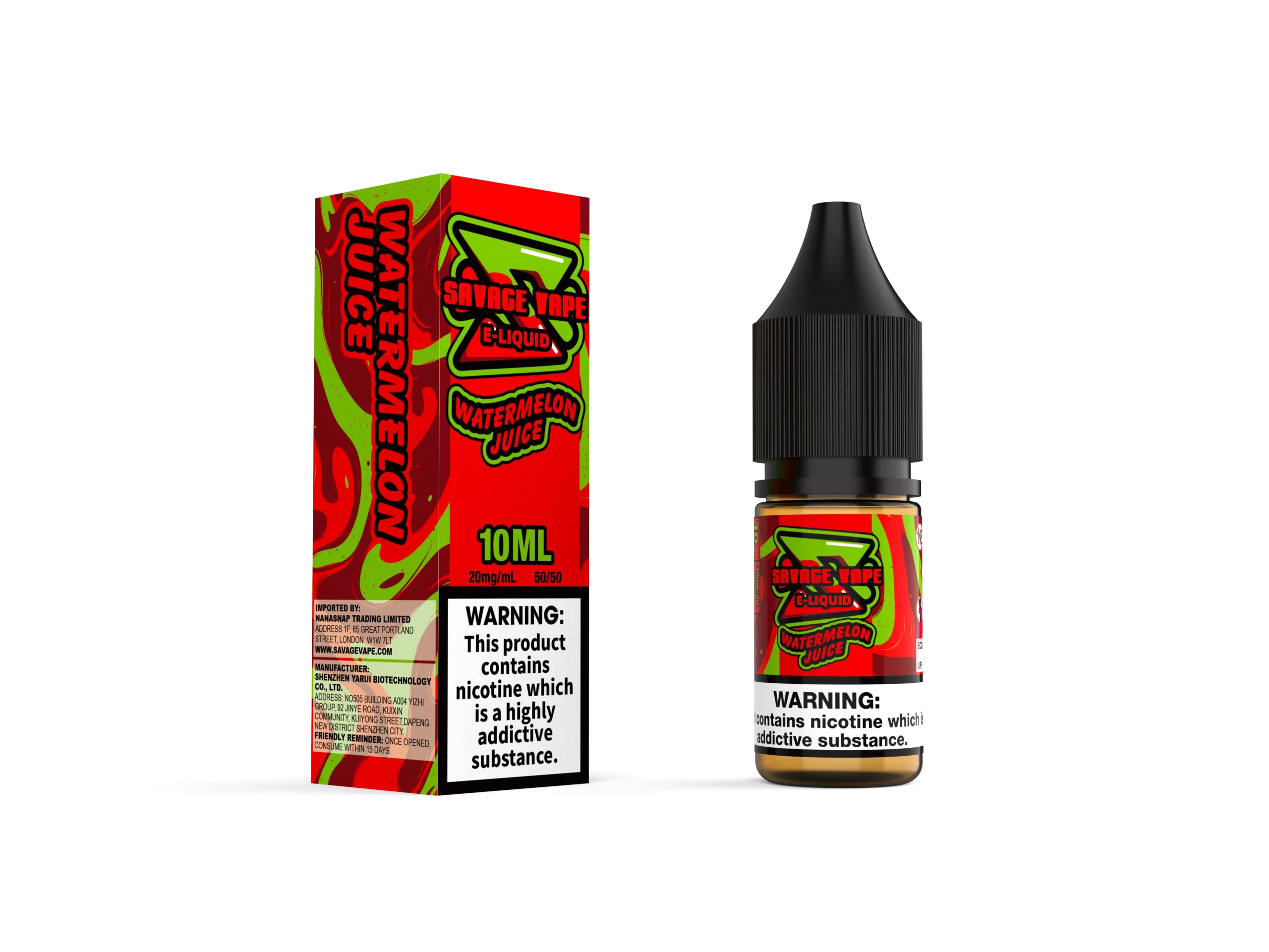 Savage Vape LIQUID 10ml 20mg